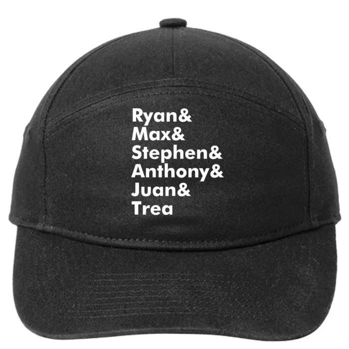 Ryan Max Stephen Anthony Juan Trea 7-Panel Snapback Hat