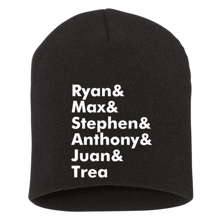 Ryan Max Stephen Anthony Juan Trea Short Acrylic Beanie