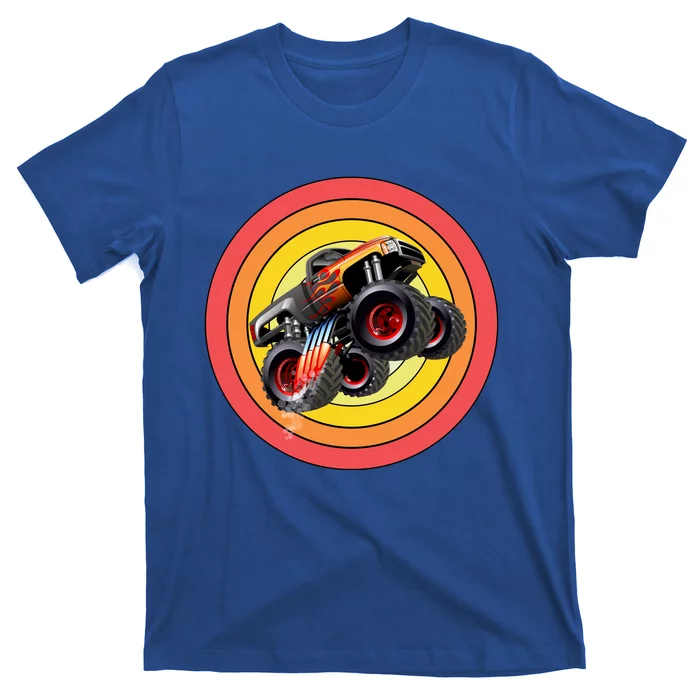 Retro Monster Truck Show Gift Vintage Monster Trucks Gift T-Shirt