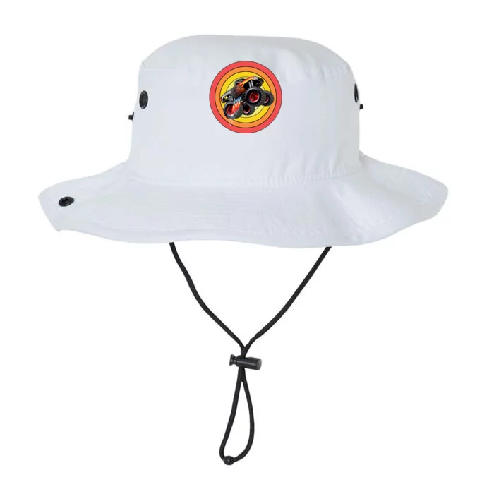 Retro Monster Truck Show Gift Vintage Monster Trucks Gift Legacy Cool Fit Booney Bucket Hat