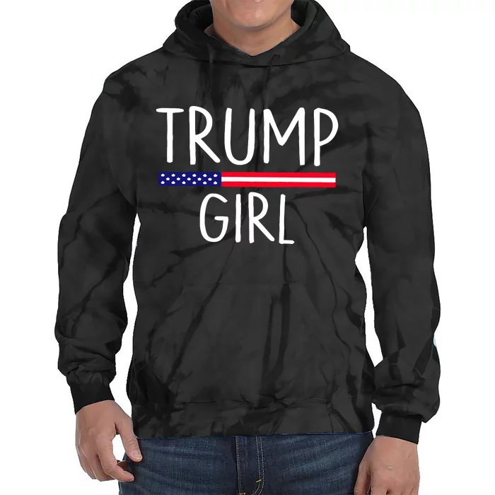 Rain Monroe Trump Girl Tie Dye Hoodie