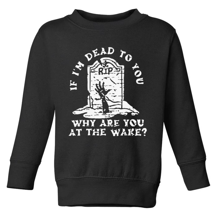 Retro My Tears Ricochet Folkore Toddler Sweatshirt