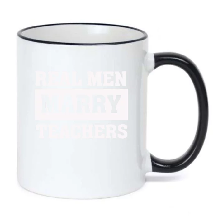 Real Marry Teachers Cool Gift Proud Husband Of Wife Spouse Gift Black Color Changing Mug