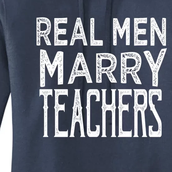 Real Marry Teachers Gift Women's Pullover Hoodie