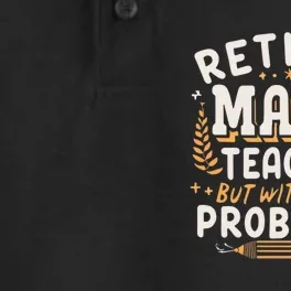 Retired Math Teacher Like A Regular Math Teacher But Without Any Problems Dry Zone Grid Performance Polo