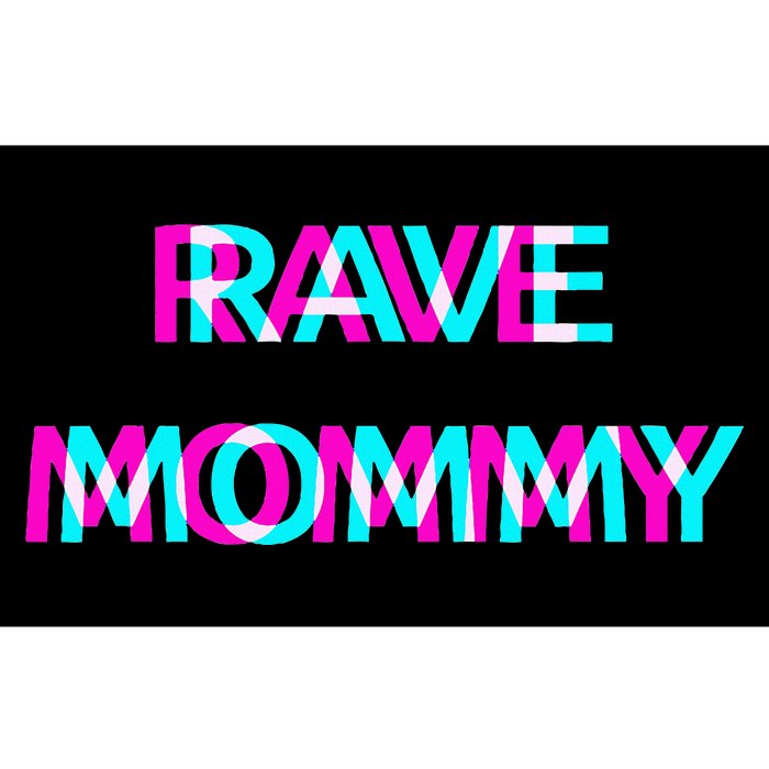 Rave Mommy Techno Edm Music Festival Mother Mom Raver Bumper Sticker