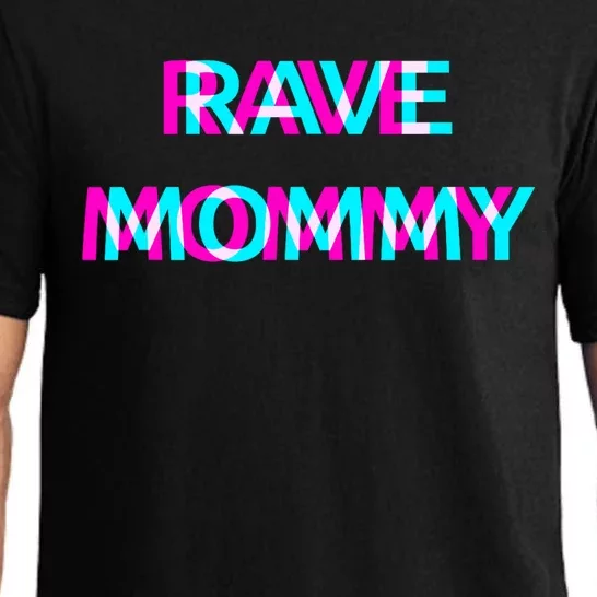 Rave Mommy Techno Edm Music Festival Mother Mom Raver Pajama Set