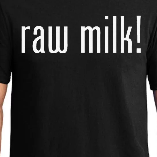 Raw Milk Traditional Dairy Advocate Pajama Set