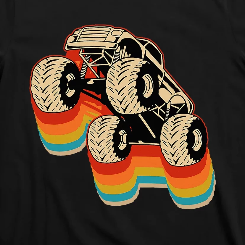 Retro Monster Truck Big Style Truck T-Shirt