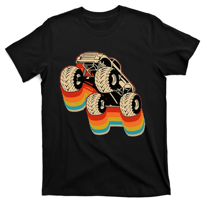 Retro Monster Truck Big Style Truck T-Shirt