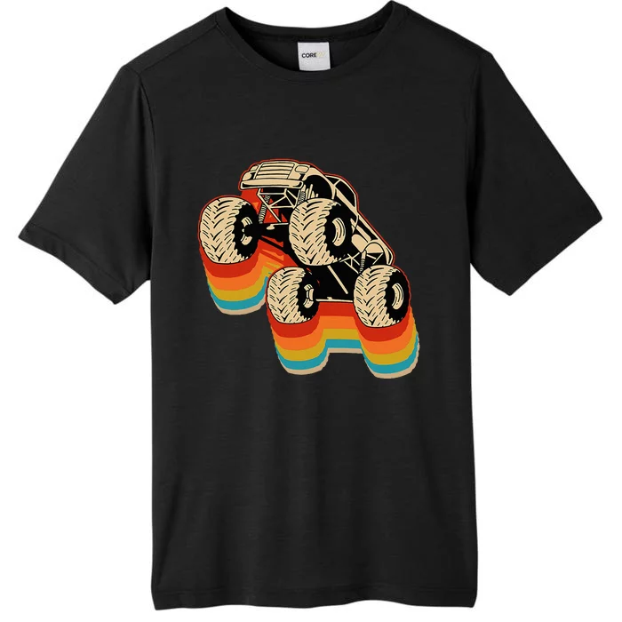 Retro Monster Truck Big Style Truck ChromaSoft Performance T-Shirt