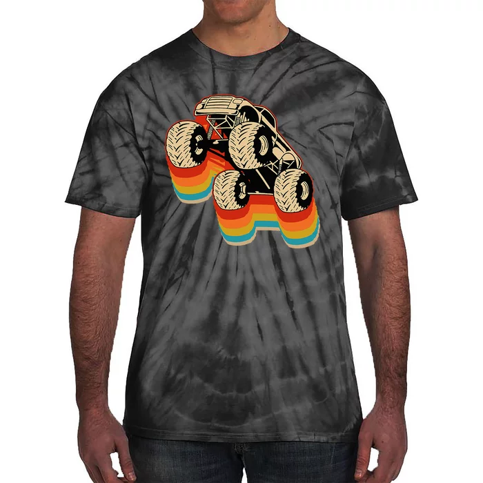 Retro Monster Truck Big Style Truck Tie-Dye T-Shirt