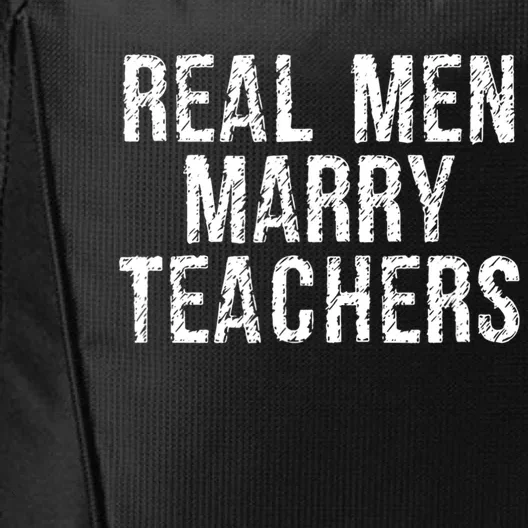 Real Marry Teachers Comical Spouse Clothing Gift City Backpack