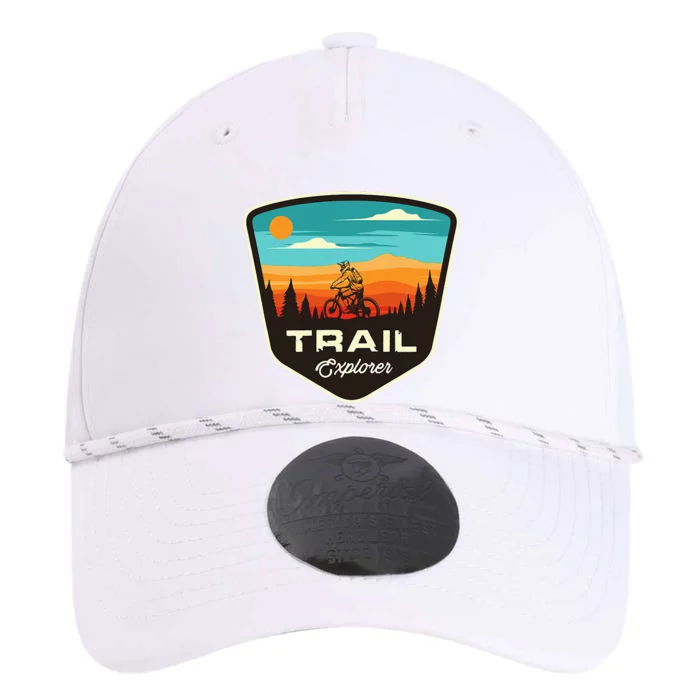 Retro Mtb Trail Mountain Bike Biking Cycling Enthusiast Idea Performance The Dyno Cap