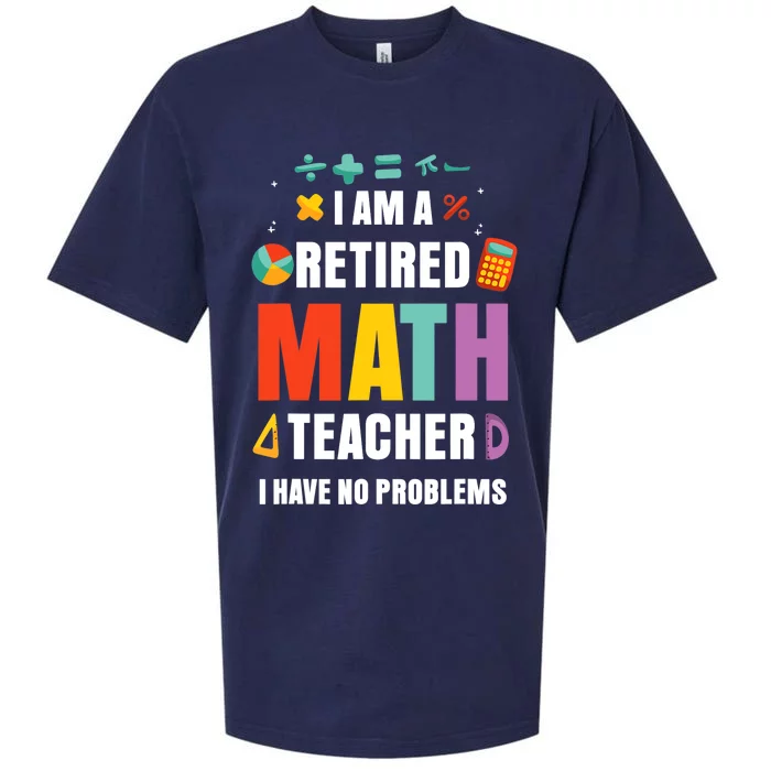 Retired Math Teacher Funny Retirement Quotes For  Wo Sueded Cloud Jersey T-Shirt