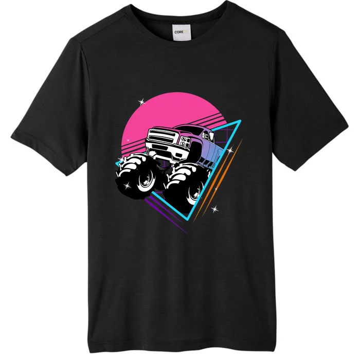 Retro Monster Truck Show Vintage Monster Trucks ChromaSoft Performance T-Shirt