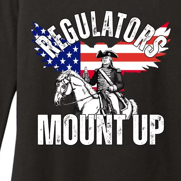 Regulators Mount Up 4th Of July Independence Day Womens CVC Long Sleeve Shirt