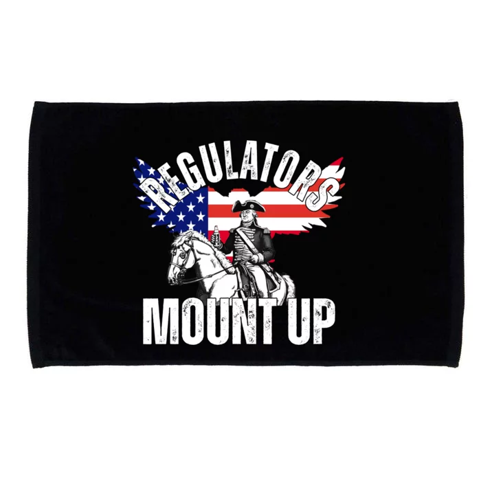 Regulators Mount Up 4th Of July Independence Day Microfiber Hand Towel