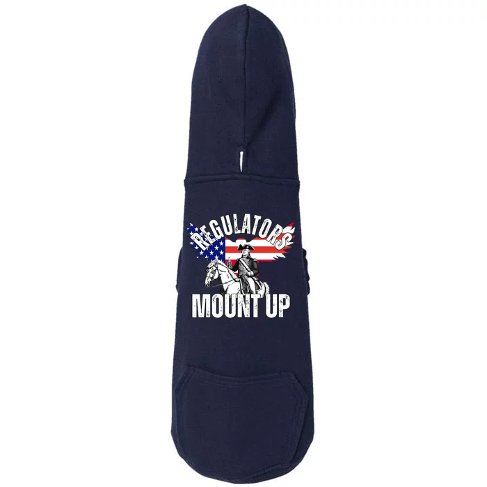 Regulators Mount Up 4th Of July Independence Day Doggie 3-End Fleece Hoodie