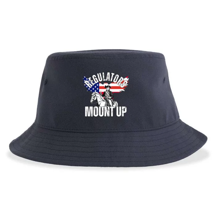 Regulators Mount Up 4th Of July Independence Day Sustainable Bucket Hat