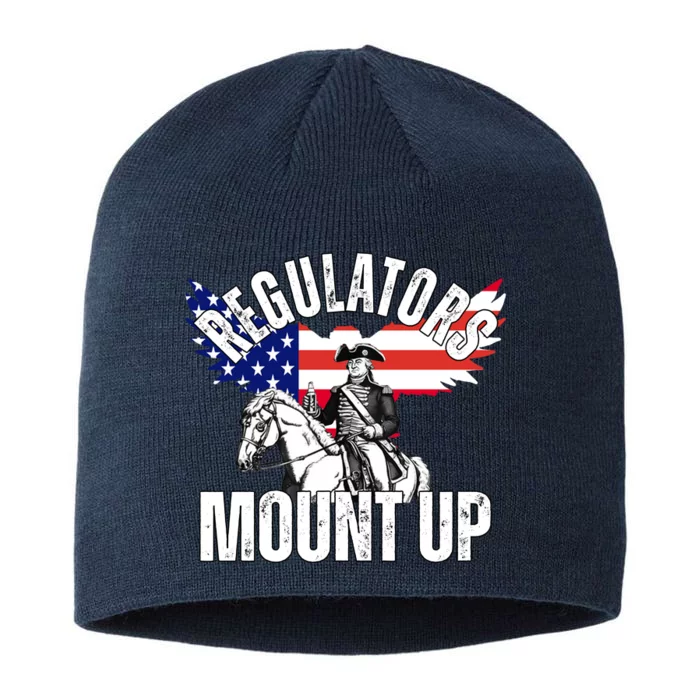 Regulators Mount Up 4th Of July Independence Day 8 1/2in Sustainable Knit Beanie