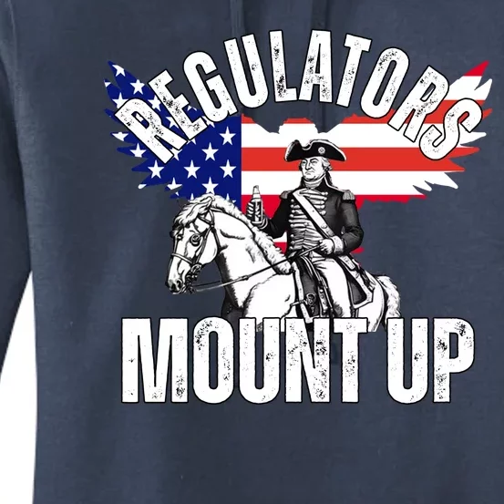 Regulators Mount Up 4th Of July Independence Day Women's Pullover Hoodie