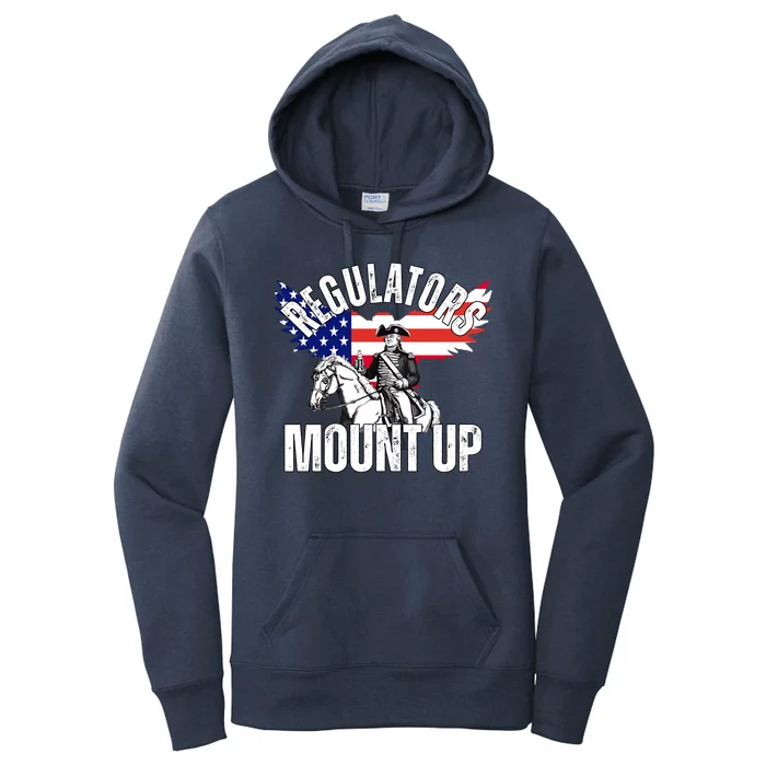 Regulators Mount Up 4th Of July Independence Day Women's Pullover Hoodie