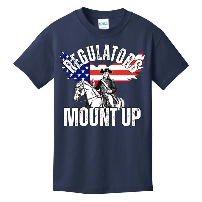 Regulators Mount Up 4th Of July Independence Day Kids T-Shirt