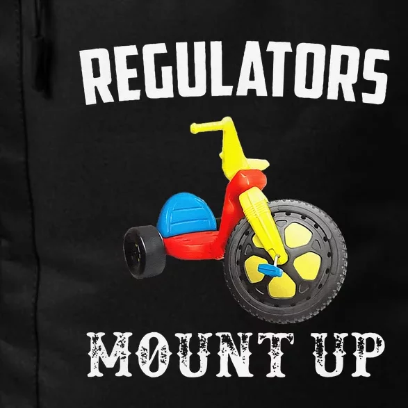 Regulators Mount Up Funny Hip Hop Rap Daily Commute Backpack