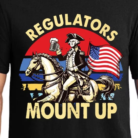 Regulators Mount Up 4th Of July Independence Day Pajama Set