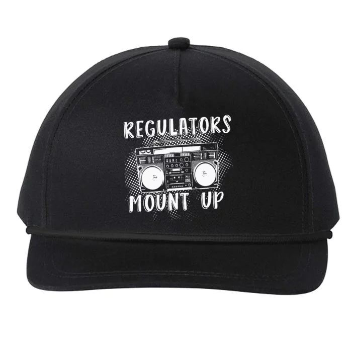 Regulators Mount Up The Radio And Music Snapback Five-Panel Rope Hat