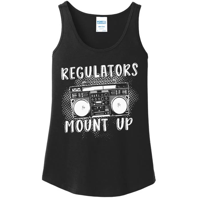 Regulators Mount Up The Radio And Music Ladies Essential Tank