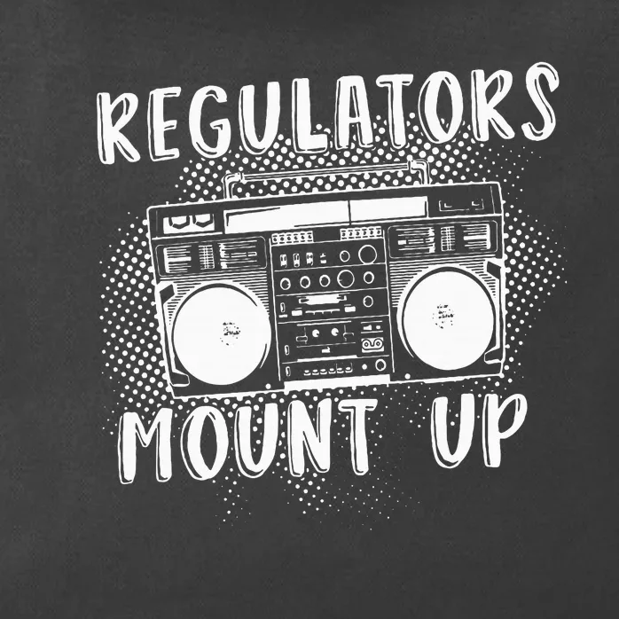 Regulators Mount Up The Radio And Music Zip Tote Bag