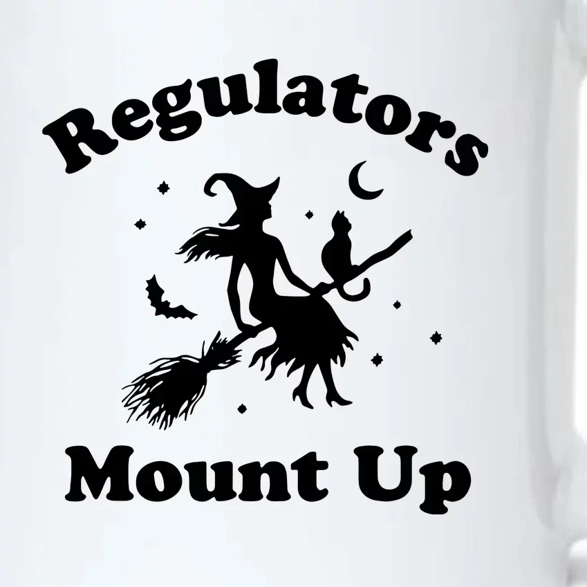 Regulators Mount Up Funny Halloween Black Color Changing Mug