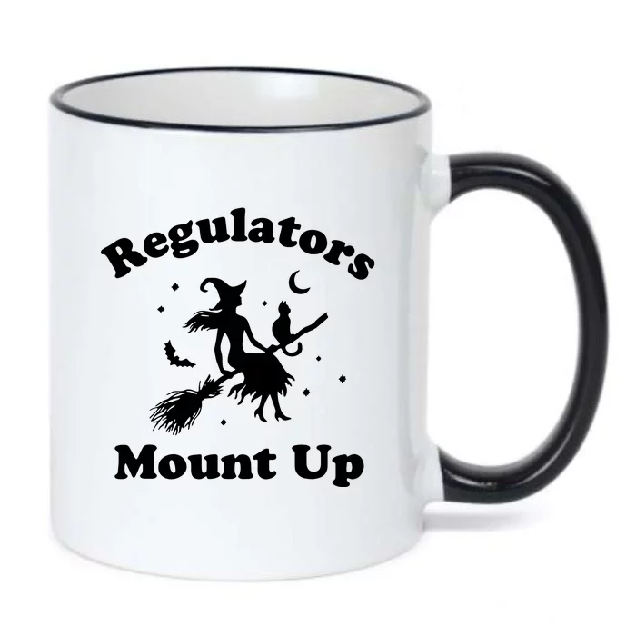 Regulators Mount Up Funny Halloween Black Color Changing Mug