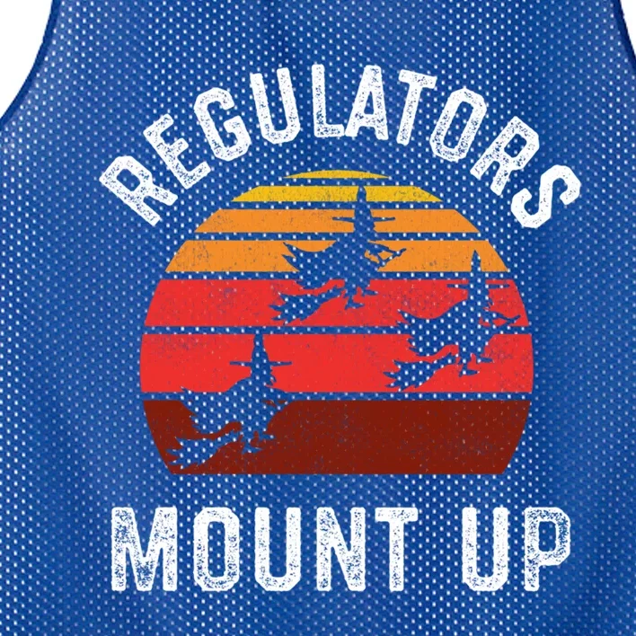 Regulators Mount Up Funny Halloween Witch Meaningful Gift Mesh Reversible Basketball Jersey Tank