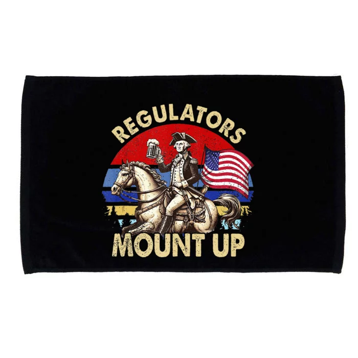 Regulators Mount Up 4th Of July Independence Microfiber Hand Towel