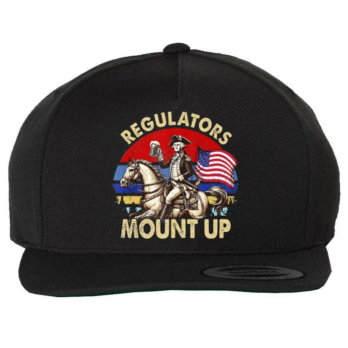 Regulators Mount Up 4th Of July Independence Wool Snapback Cap