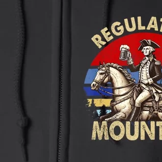 Regulators Mount Up 4th Of July Independence Day Full Zip Hoodie