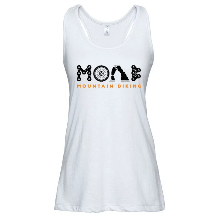 Retro Moab Utah Souvenir Mountain Biking Mtb Trail Riding Ladies Essential Flowy Tank