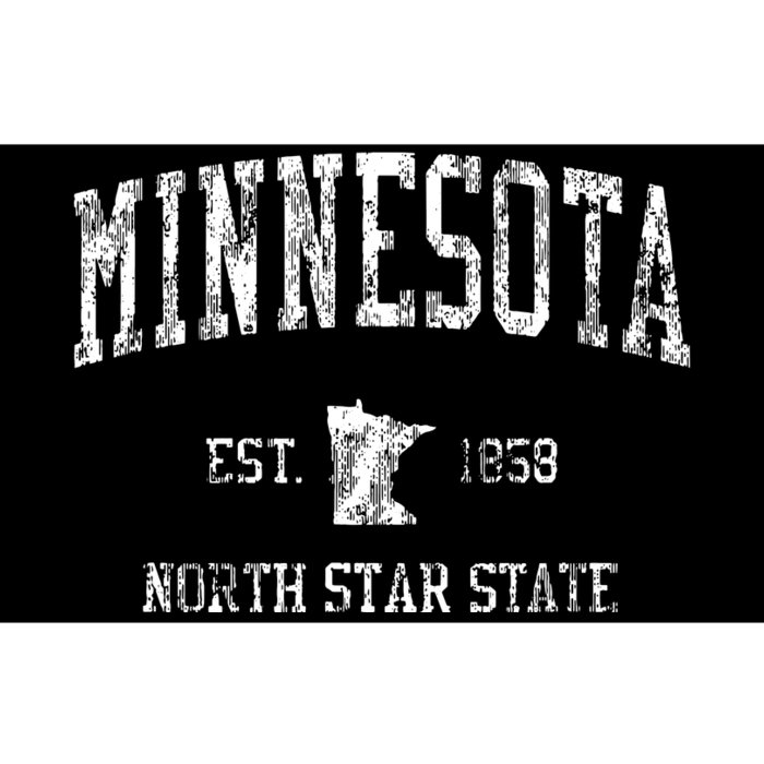 Retro Minnesota Vintage Sports Bumper Sticker