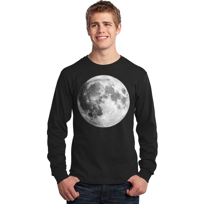 Real Moon Vintage Style Long Sleeve Shirt