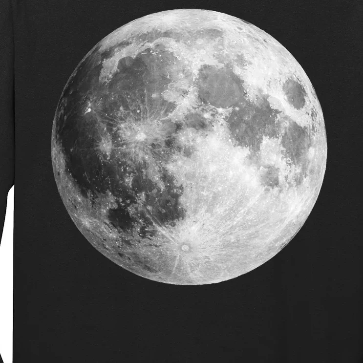 Real Moon Vintage Style Long Sleeve Shirt