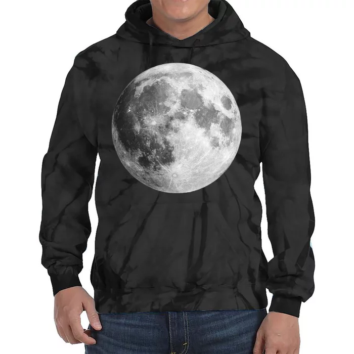 Real Moon Vintage Style Tie Dye Hoodie