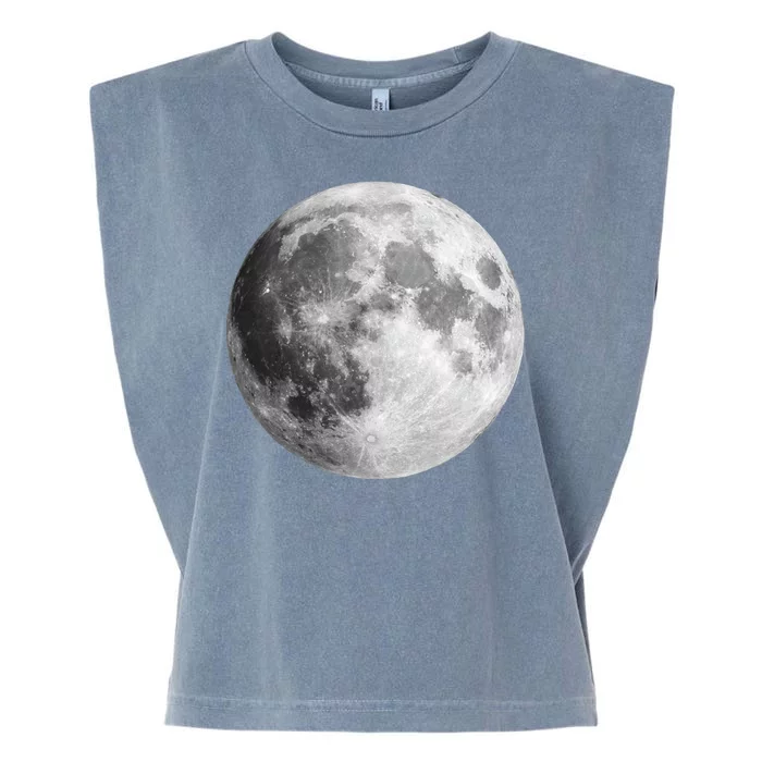 Real Moon Vintage Style Garment-Dyed Women's Muscle Tee