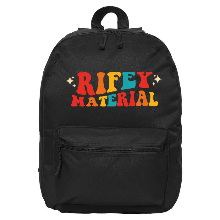 Rifey Material Vintage 16 in Basic Backpack