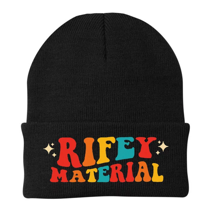 Rifey Material Vintage Knit Cap Winter Beanie