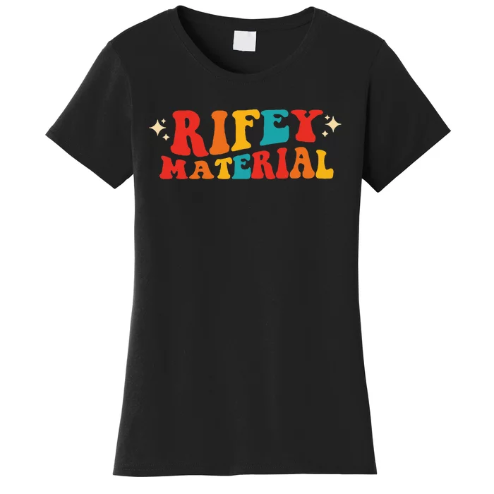 Rifey Material Vintage Women's T-Shirt