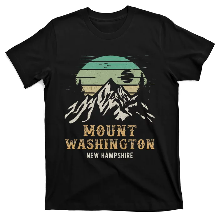 Retro Mount Washington NH Merchandise Hiking Mt Washington T-Shirt