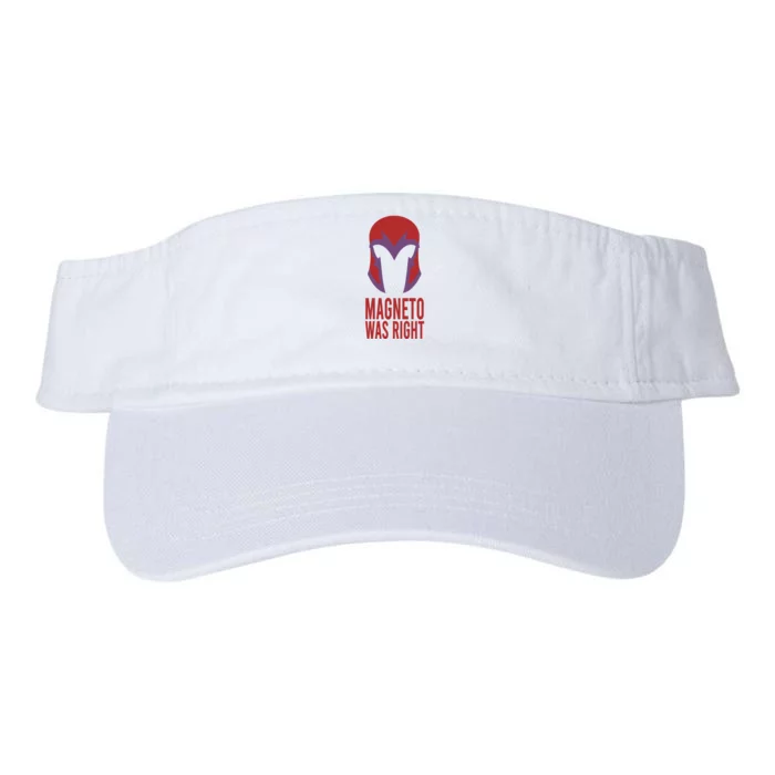 Retro Magneto Was Right Valucap Bio-Washed Visor